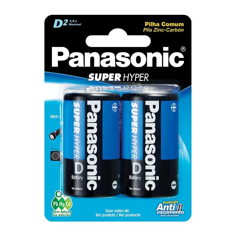 Pilha Comum D Sm-2 Panasonic Um-1shs128 - Planet Multmidia